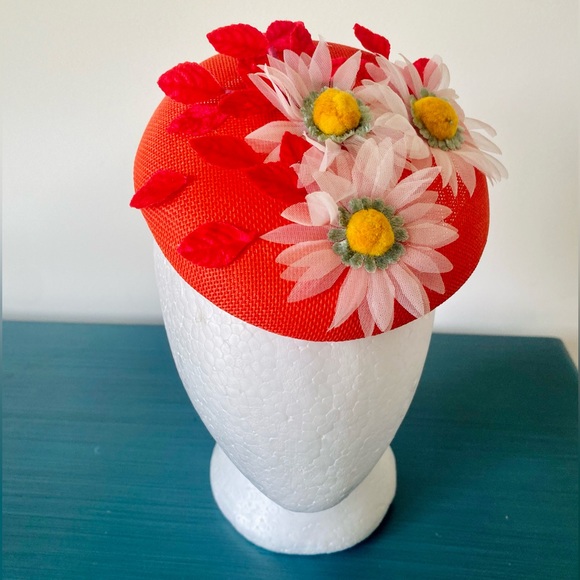 Kentucky Derby Hat Fascinator Kentucky Oaks Church Tea Equestrian Millinery - Picture 3 of 5